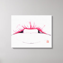 Lips Canvas Afdruk
