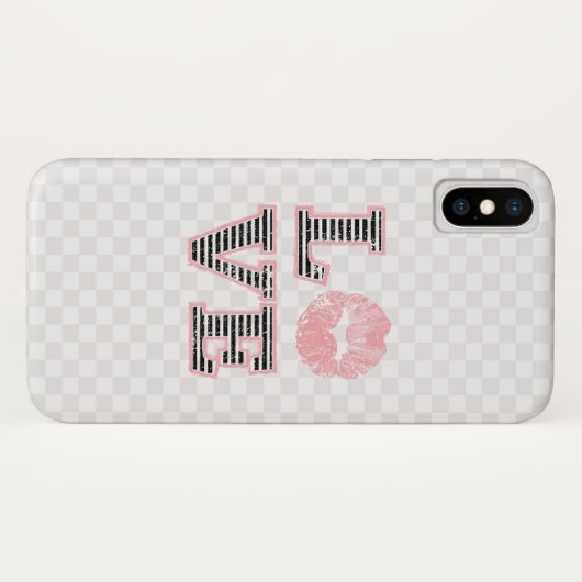 Lips Case-Mate iPhone Case (Achterkant (horizontaal))