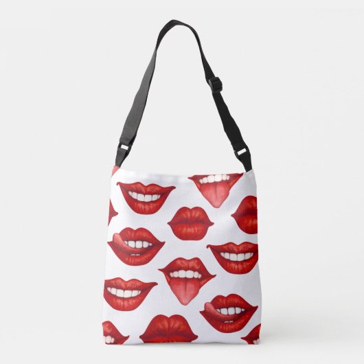 Lips Crossbody Tas (Achterkant)
