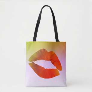 Lips Custom All-Over-Print Canvas tas