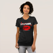 Lips Dames T-shirt (Voorkant volledig)