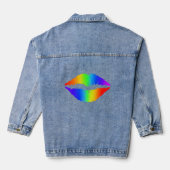 Lips Denim Jasje Jacket (Achterkant)