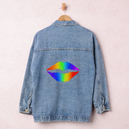 Lips Denim Jasje Jacket (Hangar)