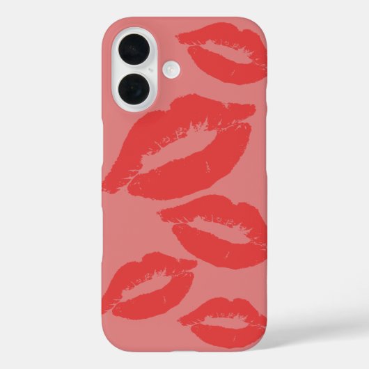 Lips design telefoonhoesje Case-Mate iPhone case (Achterkant)