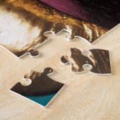 Lips Elegant Stylish Bad Girl Aangepast op maat Legpuzzel (Zijkant)