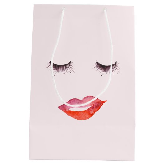 Lips en Eyelashes Medium Cadeauzakje (Achterkant)