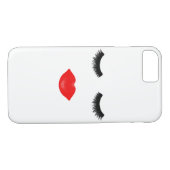 Lips en sla Case-Mate iPhone case (Achterkant (Horizontaal))