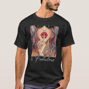 Lips Fabulous en 63 jaar oude Afrikaanse 63e verja T-shirt