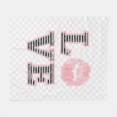 Lips Fleece Deken (Voorkant (Horizontaal))