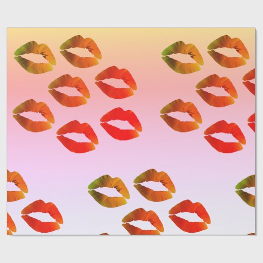 Lips glanzend opvulpapier, 30 x 6 ft cadeaupapier (Vlak)