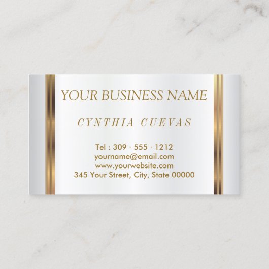 Lips Gold Confetti en Paarse Lips Visitekaartje (Achterkant)