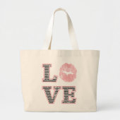 Lips Grote Tote Bag (Voorkant)