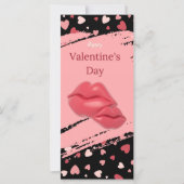 Lips Happy Valentine's Day Love You Lieverd (Voorkant)