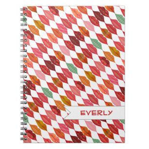 Lips Hipster  Retro  Retro Cosmetica Notitieboek