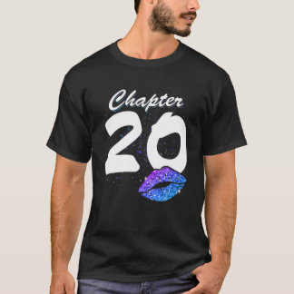 Lips Hoofdstuk 20 jaar oude 20e verjaardag cadeaus T-shirt