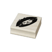Lips Kiss Lipstick Rubberstempel (Stempel)