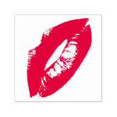 Lips Kiss Lipstick Zelfinktende Stempel (Design)