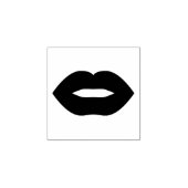 Lips Kiss Rubberstempel (Afrduk)