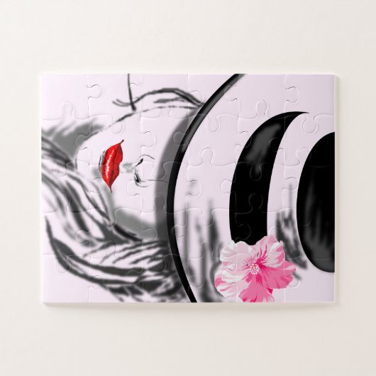 Lips - Lady Legpuzzel (Horizontaal)