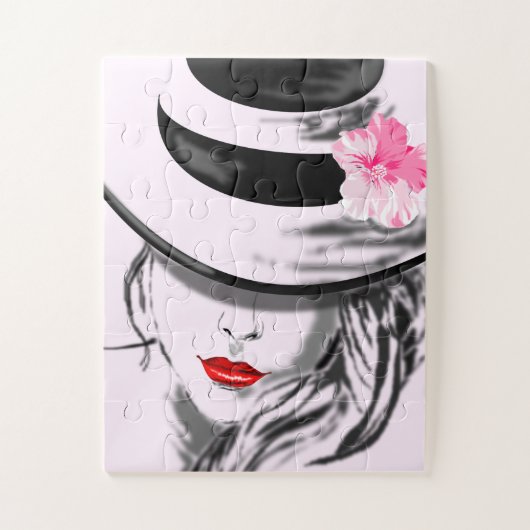 Lips - Lady Legpuzzel (Verticaal)