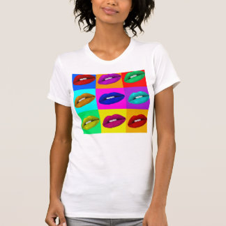 Lips, lips, lips Pop Art Tanktop