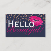 Lips / LipSense / MUA / Kiss-Visitekaartjes Visitekaartje (Voorkant)