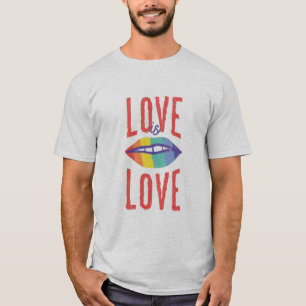 Lips Love is Love T-shirt