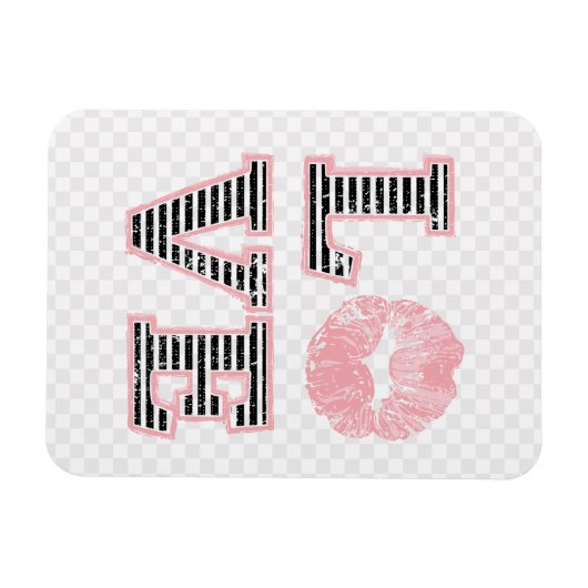 Lips Magneet (Horizontaal)