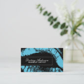 Lips Makeup Visitekaartjes (Staand voorkant)