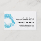 Lips Makeup Visitekaartjes (Achterkant)