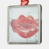 Lips Metalen Ornament (Links)