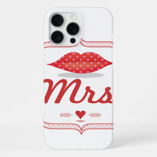 Lips Mevrouw Hipster Vintage Retro Bruid iPhone 16 Pro Max Hoesje