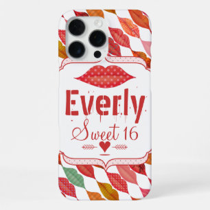 Lips Mevrouw Hipster Vintage Retro Bruid iPhone 16 Pro Max Hoesje
