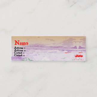 LIPS MINI VISITEKAARTJE