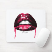 Lips mousepad muismat (Met muis)