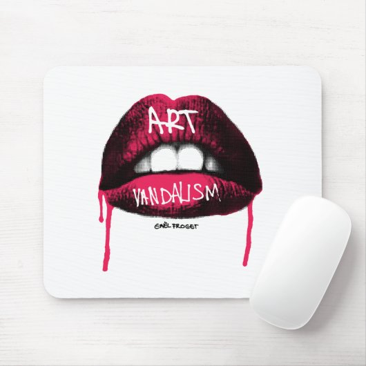 Lips mousepad muismat (Met muis)