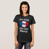 Lips Mouth Love Franse vlag Marseille T-shirt (Voorkant volledig)
