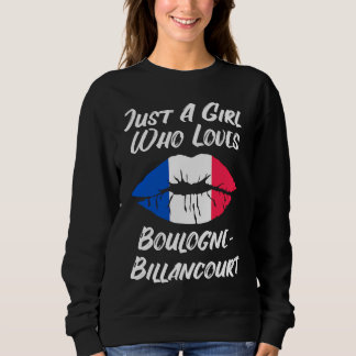Lips Mouth Love French Flag Boulogne Billancourt Trui