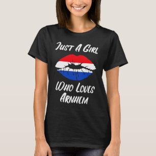 Lips Mouth Love Holland Flag Arnhem T-shirt