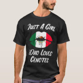Lips Mouth Love Mexican Flag Cenotes T-shirt (Voorkant)