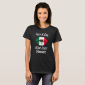 Lips Mouth Love Mexican Flag Durango T-shirt (Voorkant volledig)