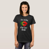 Lips Mouth Love Portuguese Flag Azores T-shirt (Voorkant volledig)