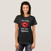 Lips Mouth Love Turkey Flag Cappadokia T-shirt (Voorkant volledig)