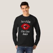Lips Mouth Love Turkish Flag Bursa T-shirt (Voorkant volledig)
