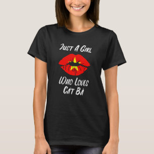 Lips Mouth Love Vietnamese vlag Cat Ba T-shirt