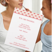 Lips Mrs Hipster  Retro Bride Briefhoofd Ontwerp