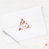 Lips Mrs Hipster Retro Bride Sticker (Envelop)