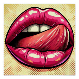 Lips Perfect Poster
