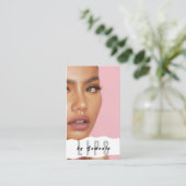 Lips PMU Microblading Henna Salon Visitekaartje (Staand voorkant)