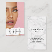 Lips PMU Microblading Henna Salon Visitekaartje (Voorkant / Achterkant)